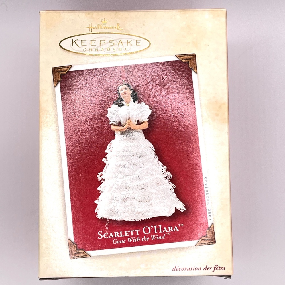 Hallmark 2002 Scarlett O'Hara Keepsake Ornament IN BOX